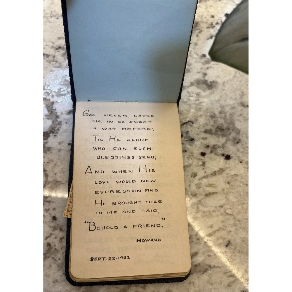 1922 Antique Autograph Book Saint Joesphs Hospital Guelph Ontario Letters‎ Nurse